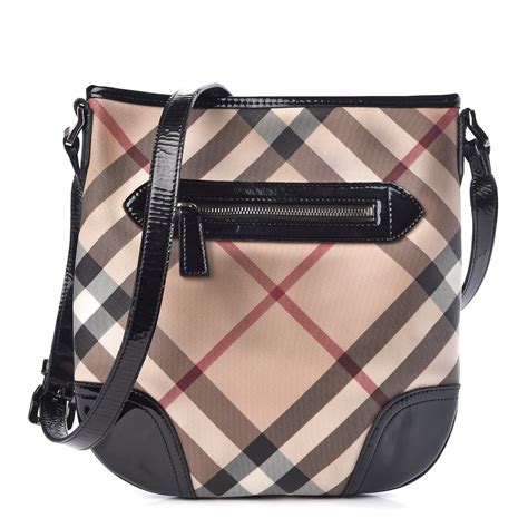 burberry nova check crossbody bag supernova black|BURBERRY Supernova Check Small Dryden Crossbody Bag .